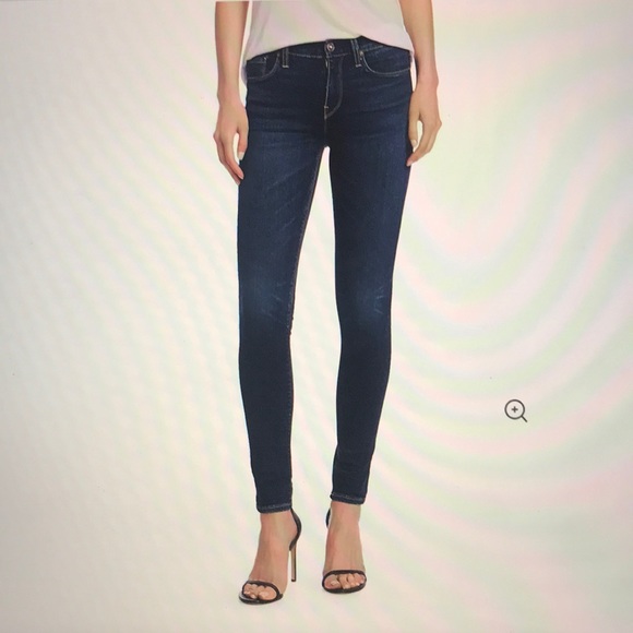 Hudson Mid Rise super skinny Jean - Picture 2 of 9